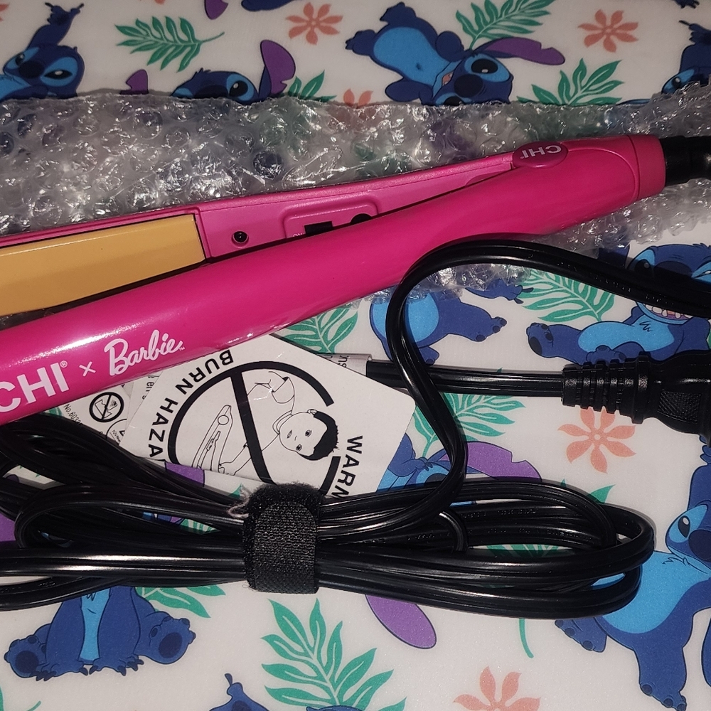 x Barbie Pink Hair Straightener